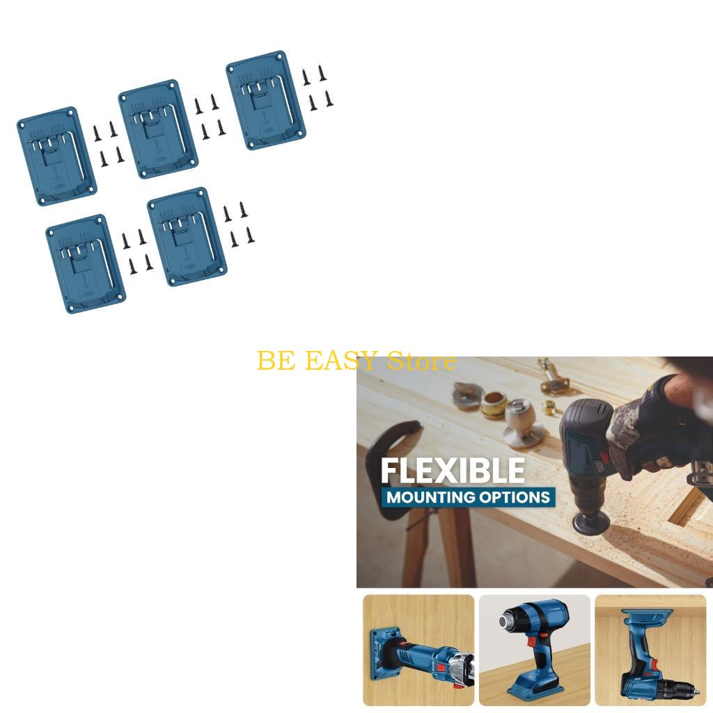 Workshop Tools Organizing - E28F 5 piezas 18V portaherramientas soporte