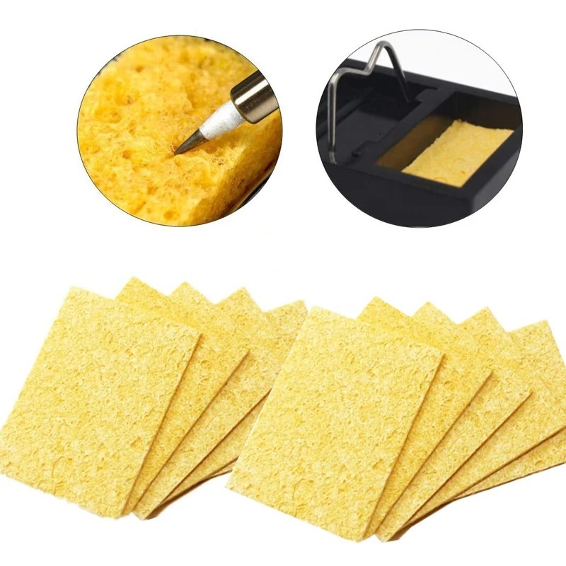 Tools For Electronic Workshop - 10 Esponjas Limpiadoras de Soldador de