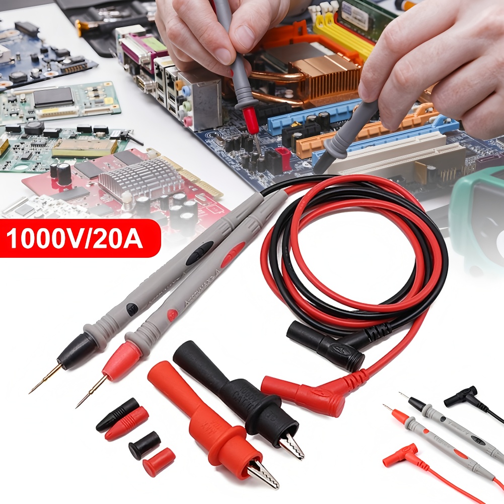 1 par de cables de prueba para - Tools For Electronic Workshop reseña y precio