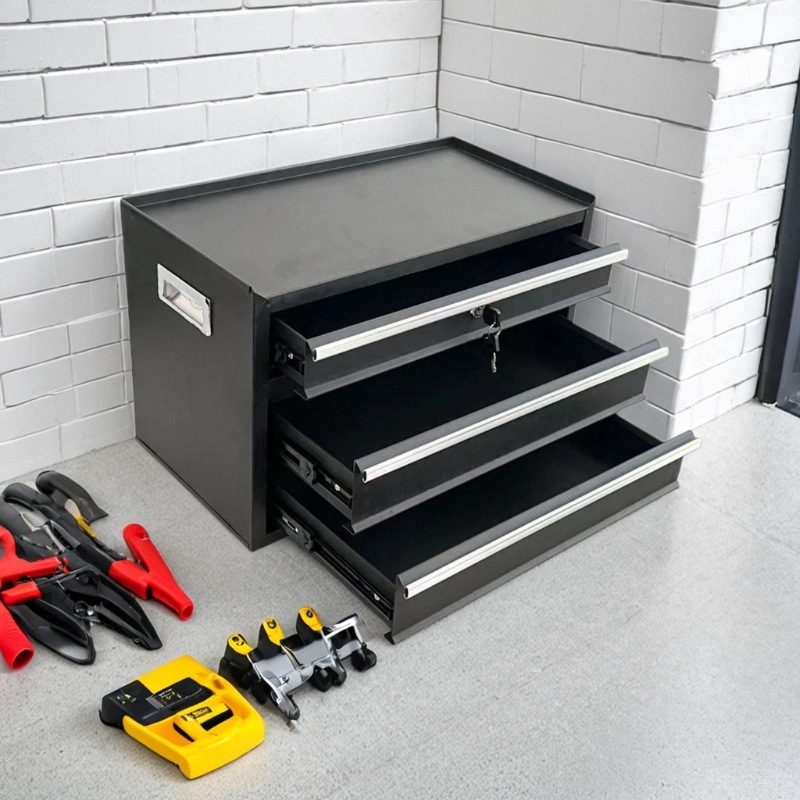 Caja de almacenamiento metálic - Tools Use In The Workshop reseña y precio