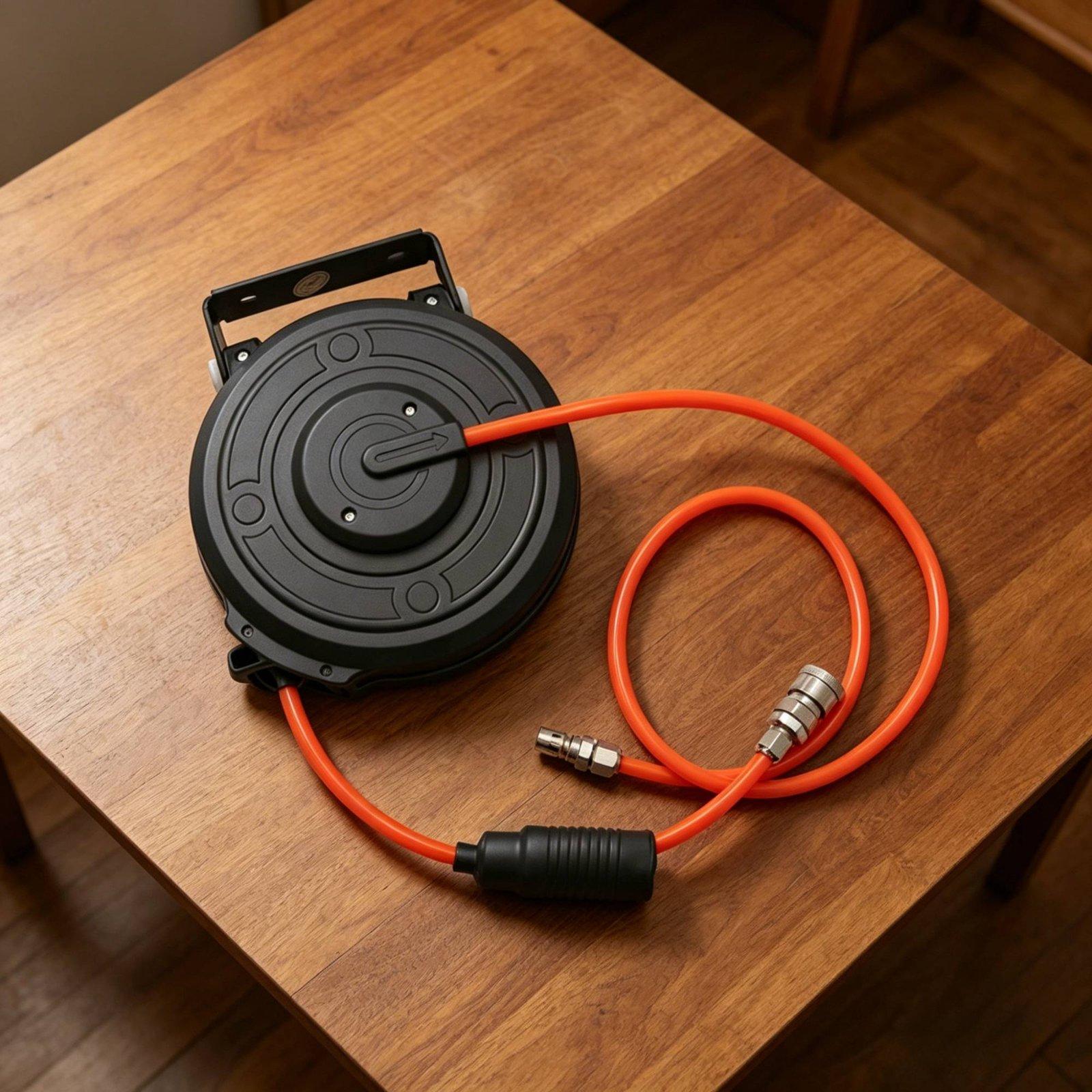 Carrete retráctil para manguer - Tools Of Workshop reseña y precio