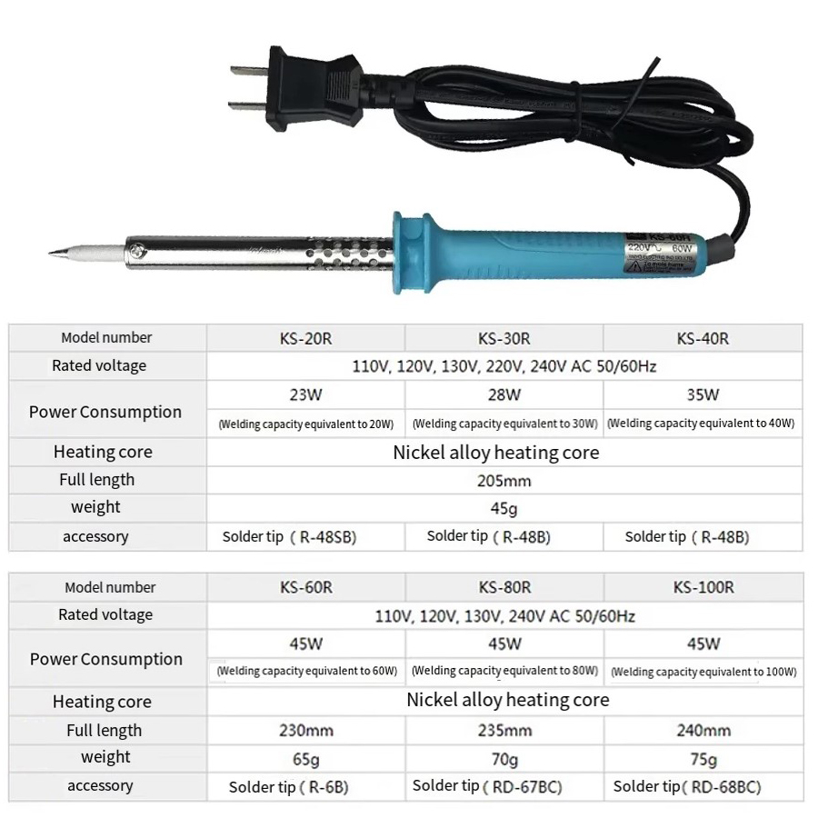 GOOT 1 Uds 30/40/60/80/100W so - Tools For Electronic Workshop reseña y precio