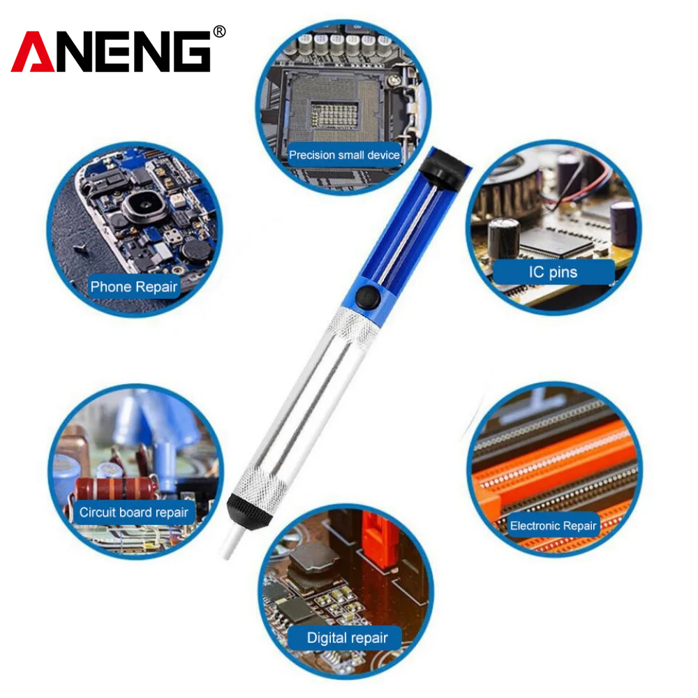 ANENG-bomba para desoldar, des - Tools For Electronic Workshop reseña y precio