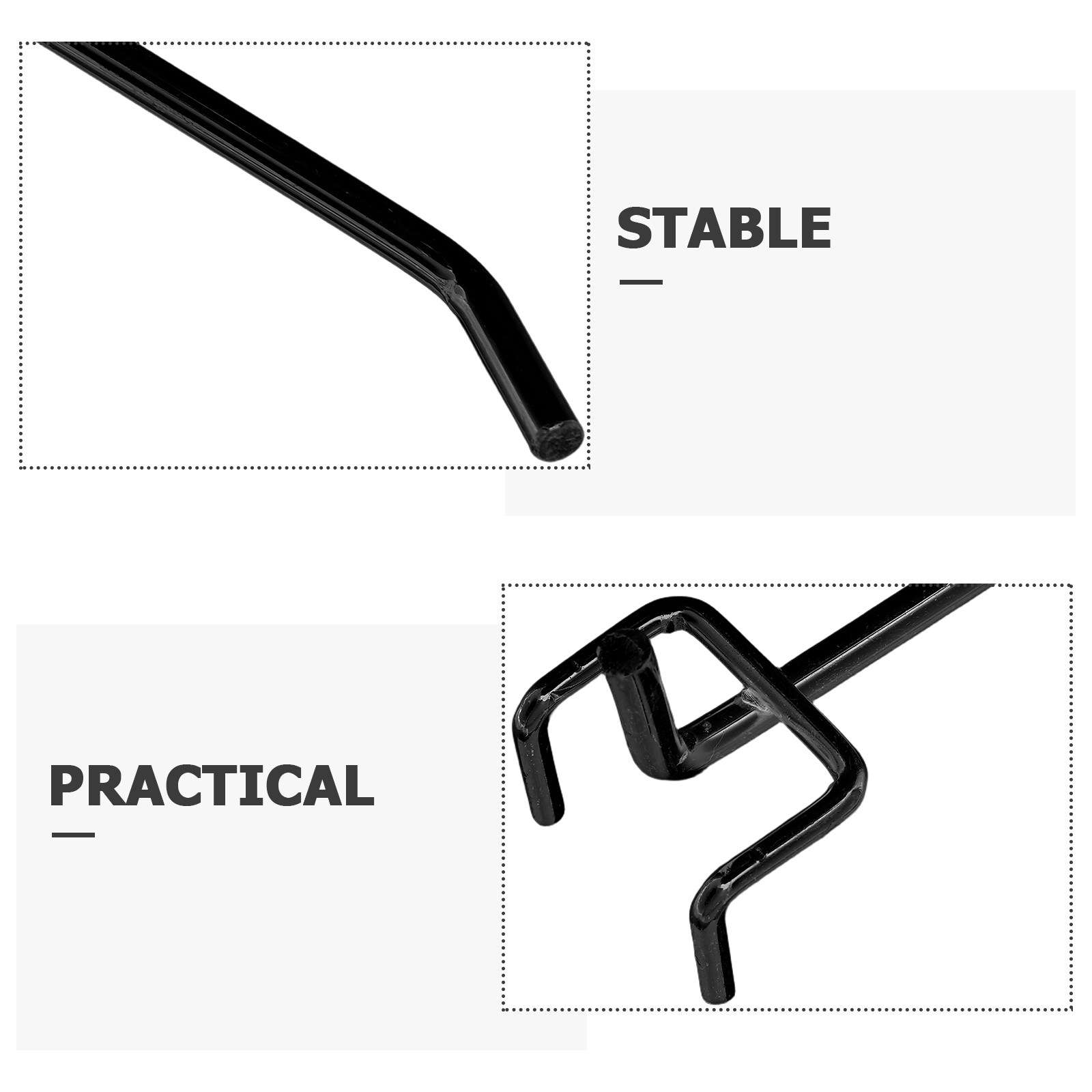 30 Ganchos Metálicos Resistent - Workshop Tools Store reseña y precio
