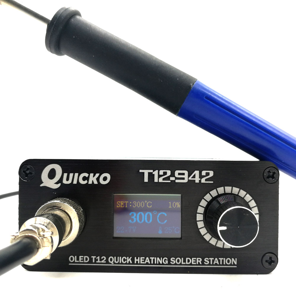 QUICKO MINI T12 STC OLED Estac - Tools For Electronic Workshop reseña y precio