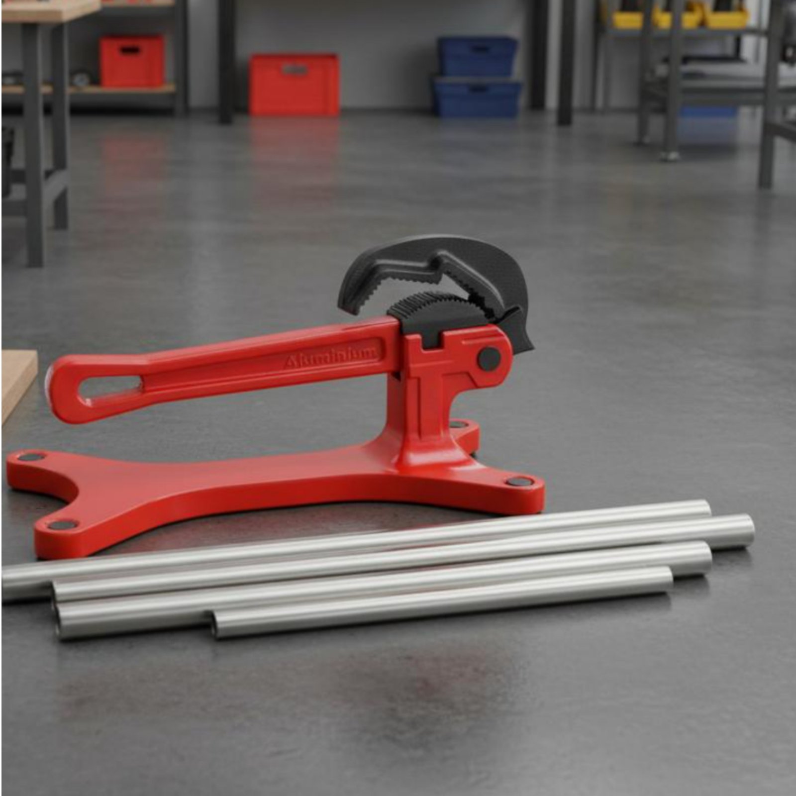 Tornillo de banco para tubos,  - Tools Of Workshop reseña y precio