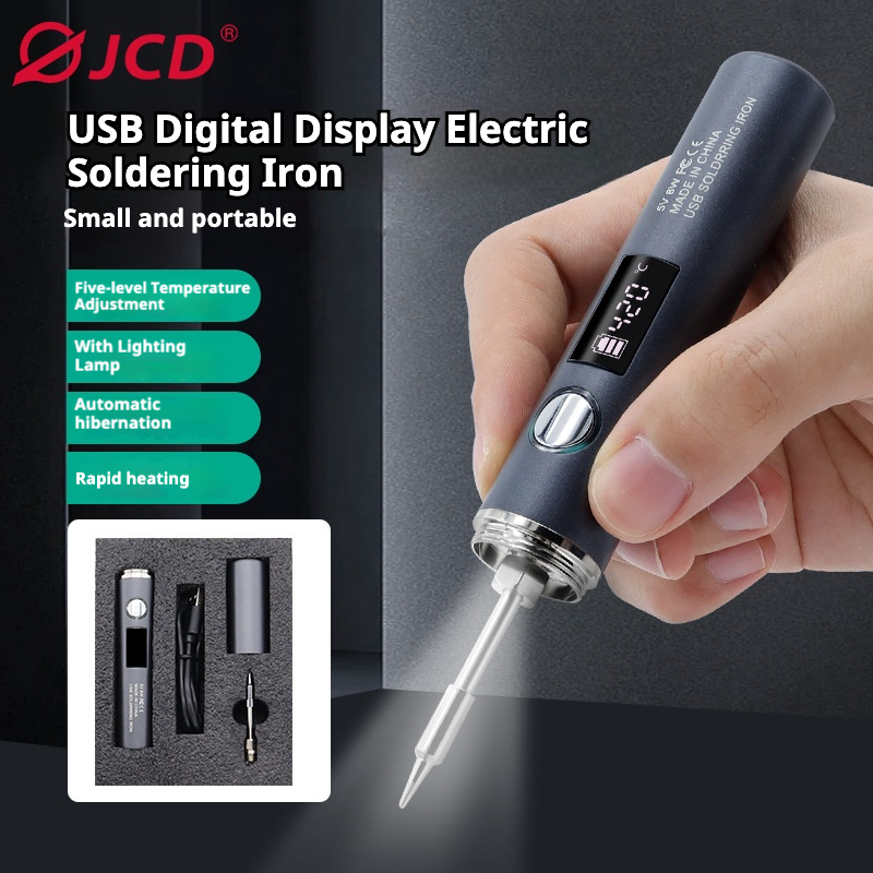 Soldador USB Tipo-C, 5 Velocid - Tools For Electronic Workshop reseña y precio