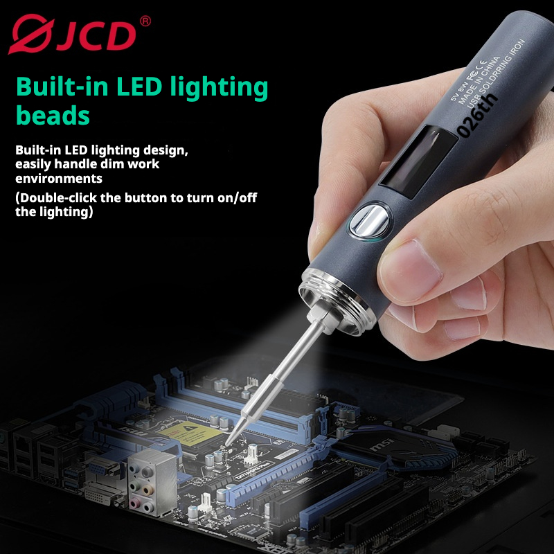 Soldador USB Tipo-C, 5 Velocid - Tools For Electronic Workshop reseña y precio