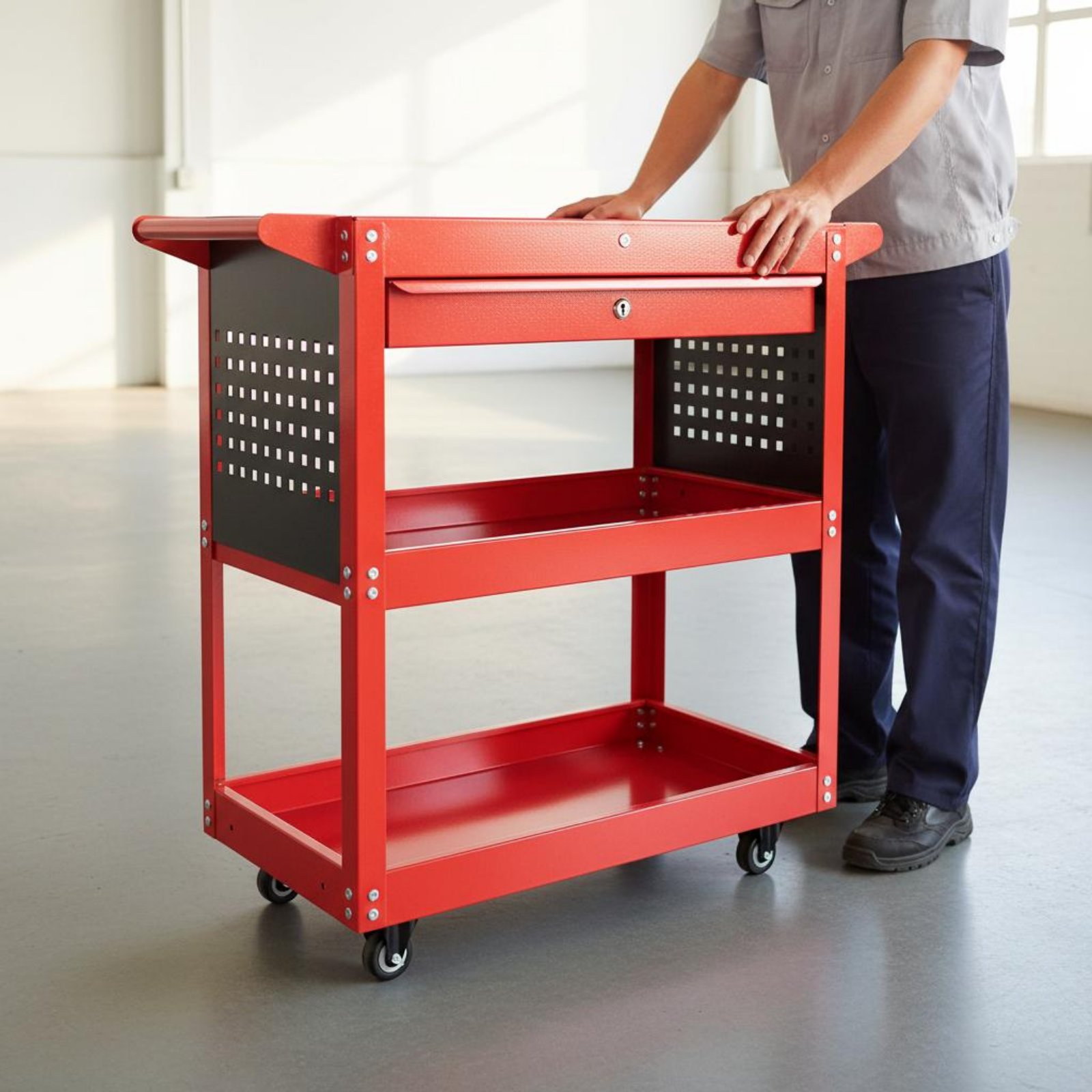 Carrito de Herramientas de 3 N - Tools For Garage Workshop reseña y precio