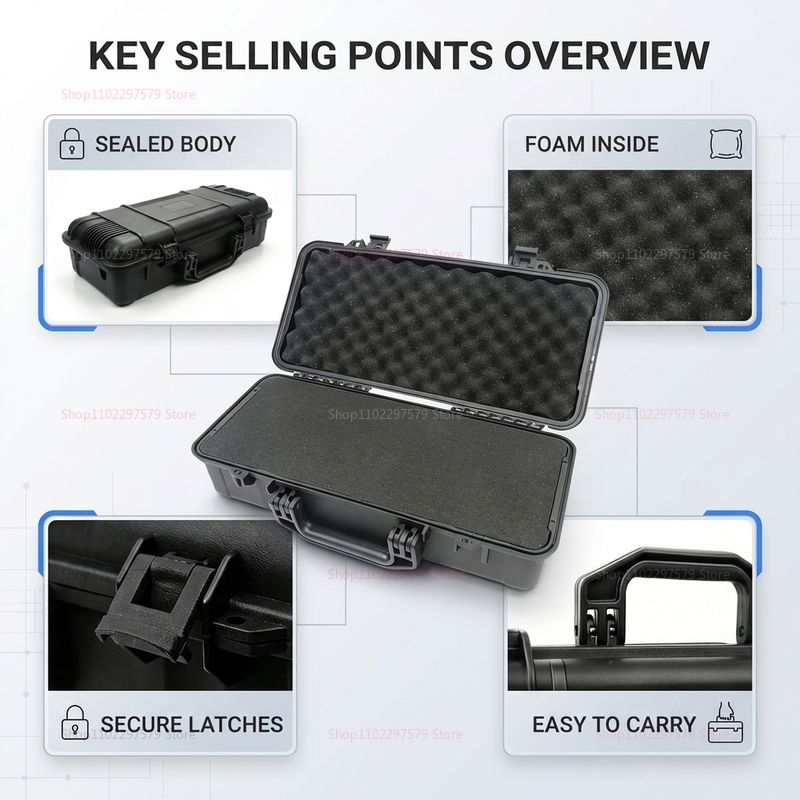 Caja de herramientas portátil  - Workshop Tools Store reseña y precio