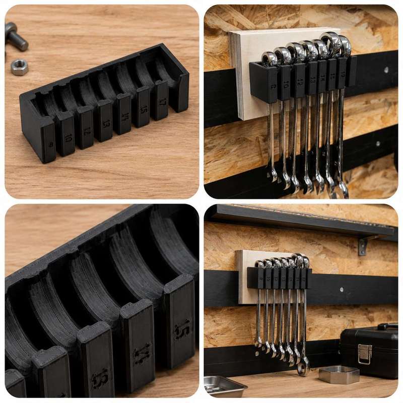 Organizador de llaves de monta - Workshop Tools Organizing reseña y precio