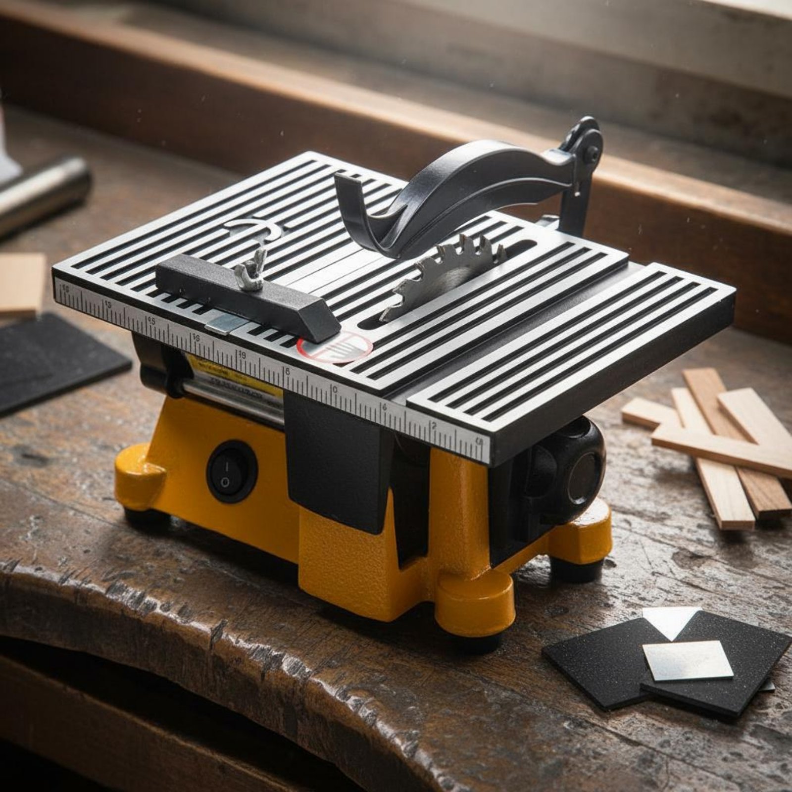 Mini Sierra de Mesa Portátil,  - Tools For Garage Workshop reseña y precio